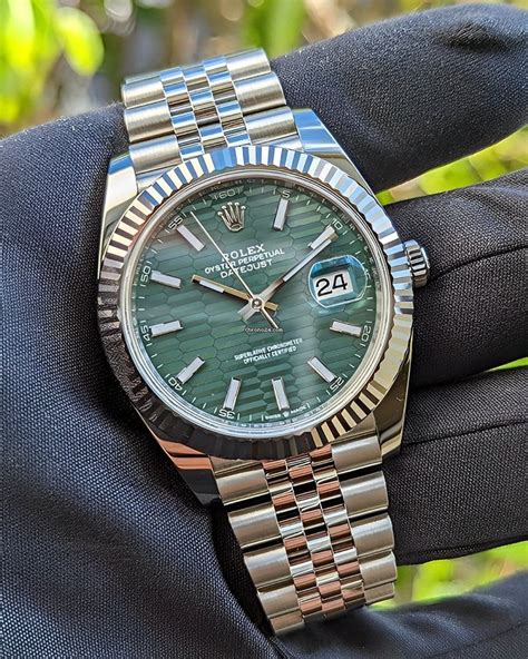 green face rolex datejust|rolex datejust green dial price.